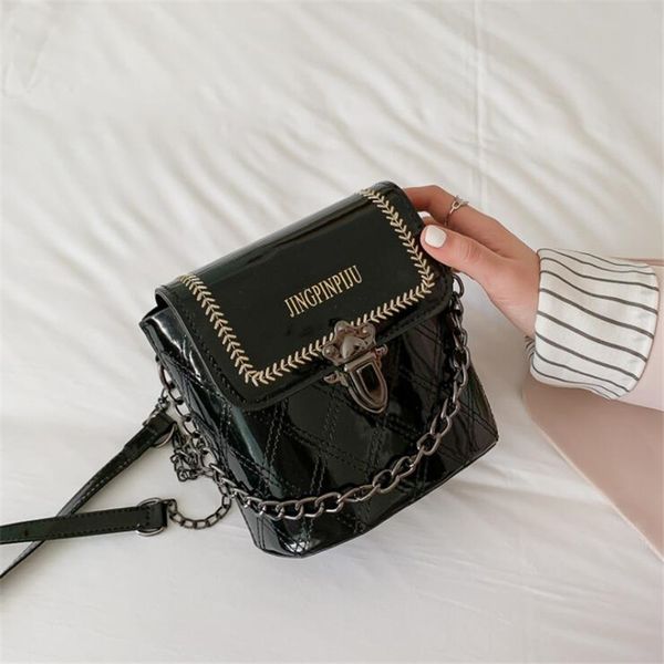 new fashion patent leather bucket bags for women 2020 chain handbags shoulder crossbody bag fashion purse
new fashion patent leather bucket bags for women 2020 chain handbags shoulder crossbody bag fashion purse