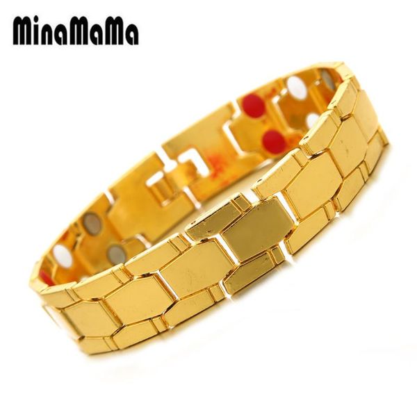 new fashion magnetic bracelet copper germanium 4 in 1 health elements bracelet for woman men arthritis jewelry, Golden;silver
new fashion magnetic bracelet copper germanium 4 in 1 health elements bracelet for woman men arthritis jewelry, Golden;silver