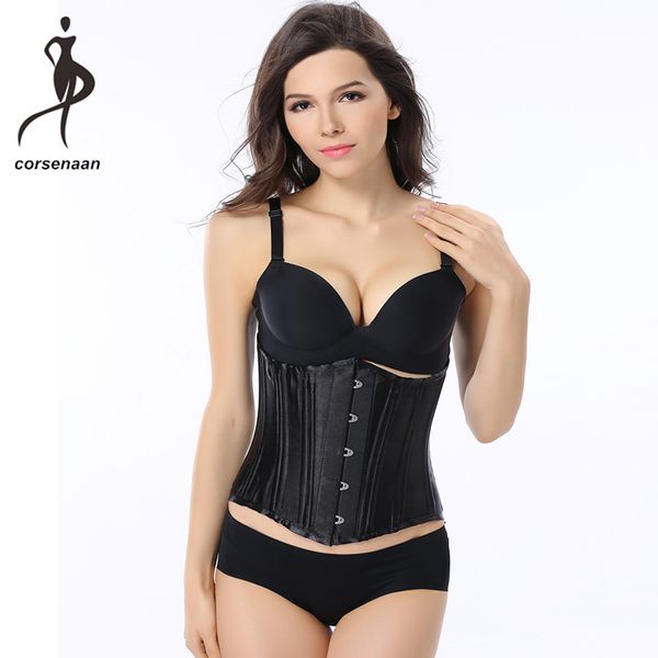 plus size satin women 24 steel boned waist trainer corset underbust shaper heavy duty brocade cupless bustier corsets 2836#, Black;white
plus size satin women 24 steel boned waist trainer corset underbust shaper heavy duty brocade cupless bustier corsets 2836#, Black;white