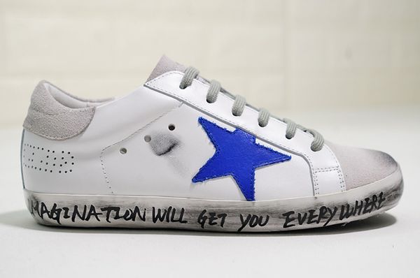 Высокое качество дб гусь новый стиль кроссовки из натуральной кожи Villous Dermis уличн