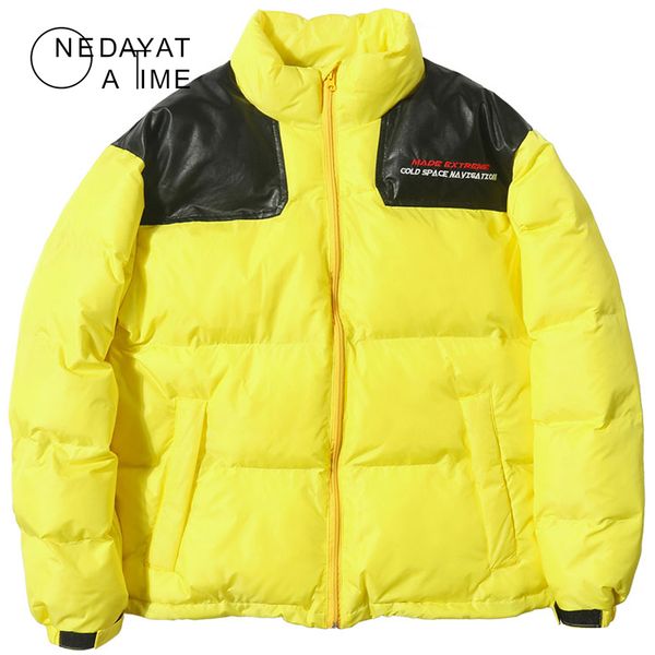 contrast color patchwork jacket parka men cotton padded puffer coats streetwear winter hip hop harajuku thick warm parka outwear, Black
contrast color patchwork jacket parka men cotton padded puffer coats streetwear winter hip hop harajuku thick warm parka outwear, Black