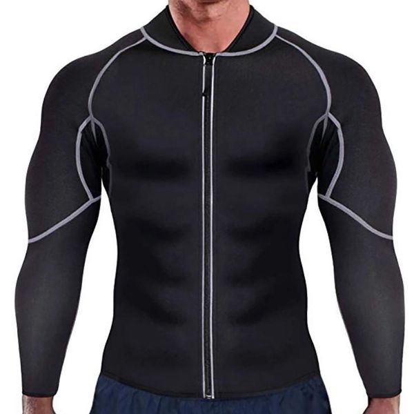 fitness long sleeve t-shirt men elastic sweating slimming sauna suit sportswear body gym workout shirts jacket clothes, Black;red
fitness long sleeve t-shirt men elastic sweating slimming sauna suit sportswear body gym workout shirts jacket clothes, Black;red