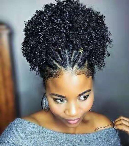 afro kinky curly weave ponytail hairpieces clip in natural ponytails extensions 120g drawstring ponytail short high pony hair, Black
afro kinky curly weave ponytail hairpieces clip in natural ponytails extensions 120g drawstring ponytail short high pony hair, Black