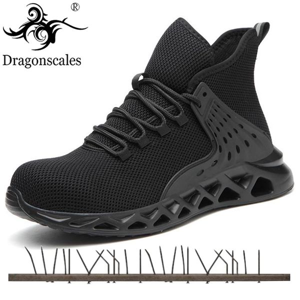 new breathable mesh safety shoes men light sneaker steel toe indestructible soft antipiercing work boots plus size 3848, Black
new breathable mesh safety shoes men light sneaker steel toe indestructible soft antipiercing work boots plus size 3848, Black