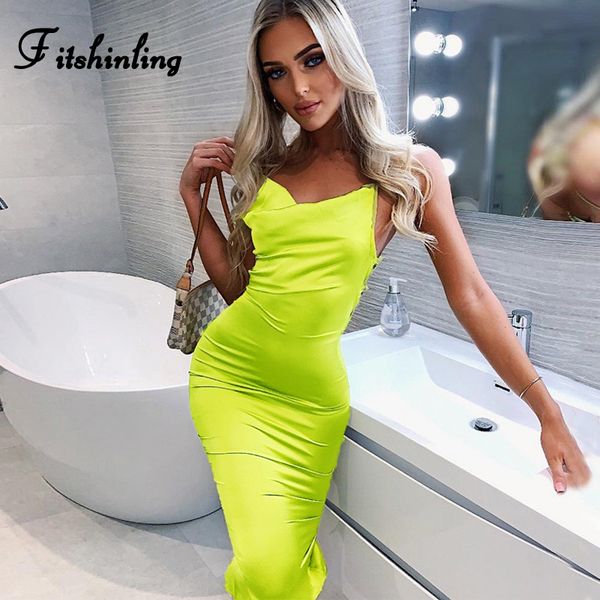 fitshinling backless lace up dress women summer sundress neon fluorescence slim spaghetti strap dresses bandage vestido, Black;gray
fitshinling backless lace up dress women summer sundress neon fluorescence slim spaghetti strap dresses bandage vestido, Black;gray