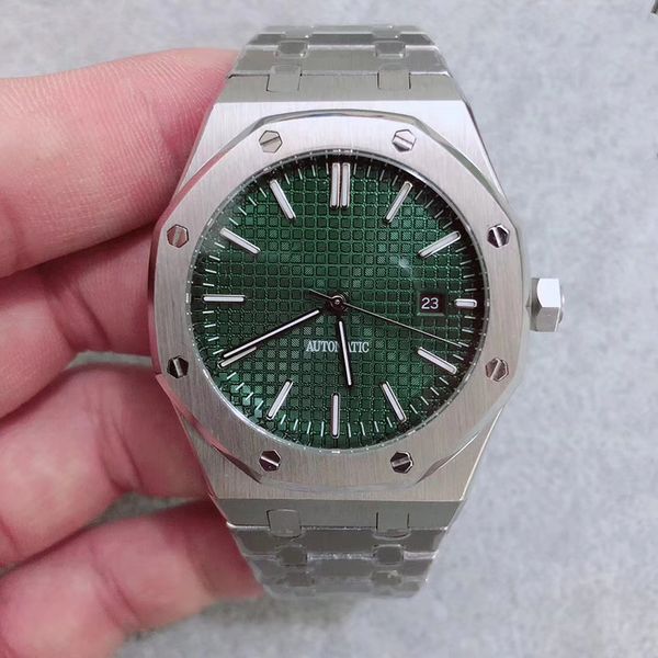 new style 43mm automatic engraving movement watch men green dial glass back original clasp 316 stainless band, Slivery;brown
new style 43mm automatic engraving movement watch men green dial glass back original clasp 316 stainless band, Slivery;brown