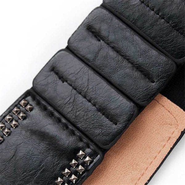 new black leather cummerbunds female woman belt studded wide women's belts punk rivet stretchy dress waistbands lady, Black;brown
new black leather cummerbunds female woman belt studded wide women's belts punk rivet stretchy dress waistbands lady, Black;brown