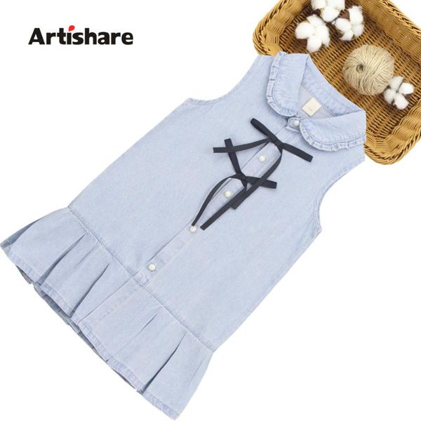 kids dresses for girls bow girl denim dress solid color children party dresses teenage children's costumes for girls, Red;yellow
kids dresses for girls bow girl denim dress solid color children party dresses teenage children's costumes for girls, Red;yellow