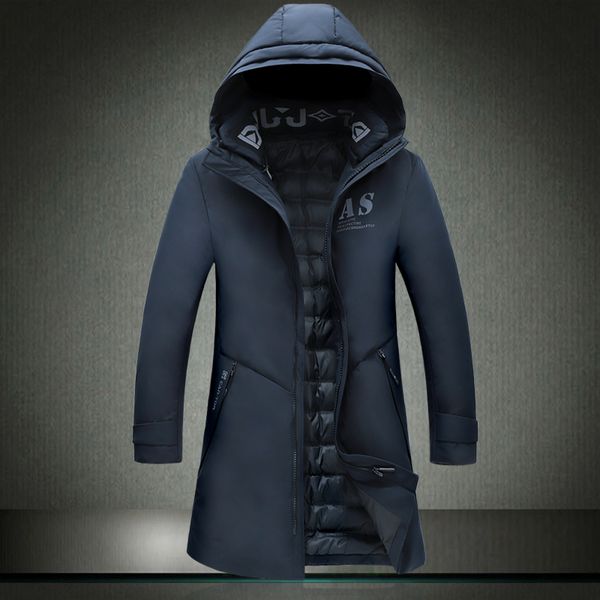 men's down & parkas 2021 hooded winter jacket men long parka thick hat coat mans warm clothes 9919, Black
men's down & parkas 2021 hooded winter jacket men long parka thick hat coat mans warm clothes 9919, Black