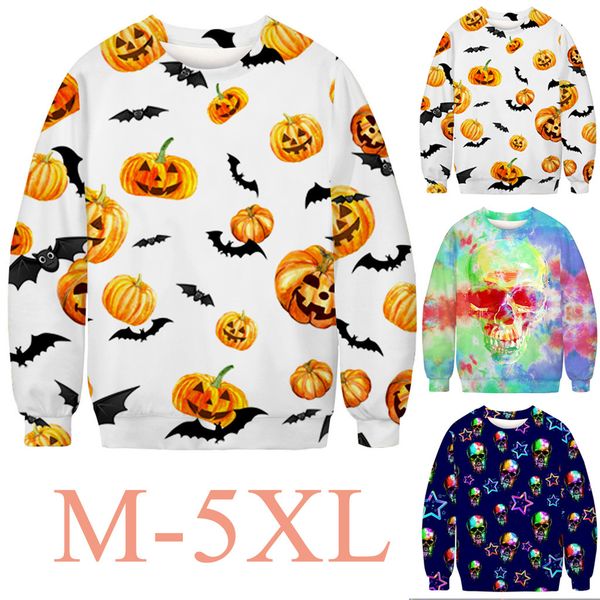 men's fashion winter 3d printed long-sleeved ugly sweatshirt halloween pumpkin harajuku loose soft trendy sweatshirts, Black
men's fashion winter 3d printed long-sleeved ugly sweatshirt halloween pumpkin harajuku loose soft trendy sweatshirts, Black