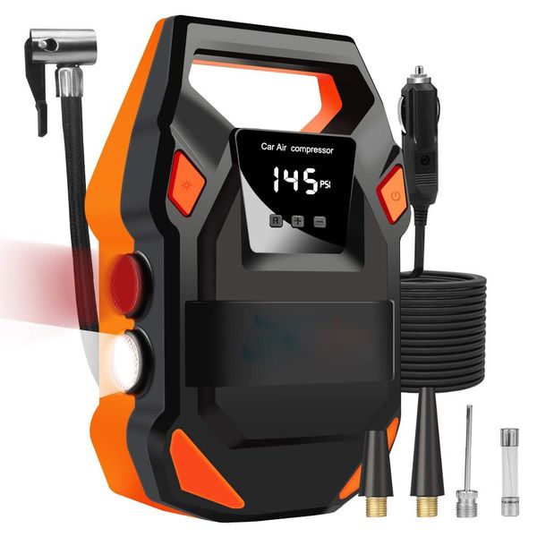 caraymin portable car air compressor dc 12v 150 psi digital tire inflator pump precise pressure gauge low noisy for car
caraymin portable car air compressor dc 12v 150 psi digital tire inflator pump precise pressure gauge low noisy for car