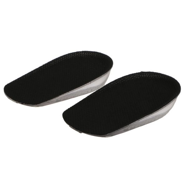 1.5cm self-adhesive silicone cushion pads invisible height increase shoes inserts pain reliever foot care supplies for women men, Black
1.5cm self-adhesive silicone cushion pads invisible height increase shoes inserts pain reliever foot care supplies for women men, Black