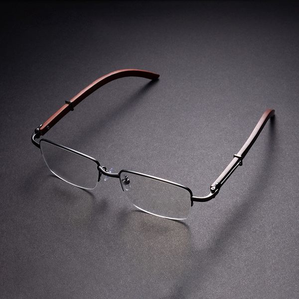 vazrobe wood eyeglasses frames male semi rimless glasses men brand design fashion spectacles for optical lens wooden nature, Black
vazrobe wood eyeglasses frames male semi rimless glasses men brand design fashion spectacles for optical lens wooden nature, Black