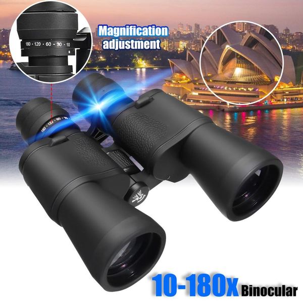 10-180x100 hd optic zoom binocular low light night vision wide angle telescope magification adjustment for outdoor hunting
10-180x100 hd optic zoom binocular low light night vision wide angle telescope magification adjustment for outdoor hunting