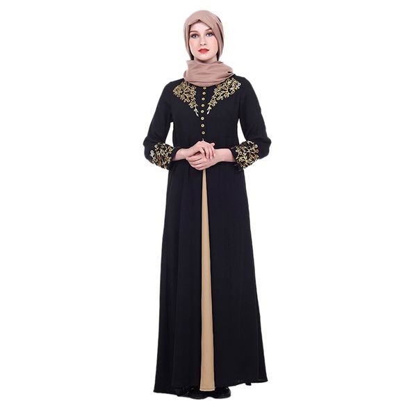 ethnic clothing muslim elegant dress women abaya dubai kaftan flowers stamping long sleeve loose islamic female, Red
ethnic clothing muslim elegant dress women abaya dubai kaftan flowers stamping long sleeve loose islamic female, Red