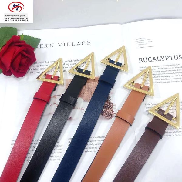 triangle buckle and headdress jeans leather head pin buckle pu thin belt all-match jeans group skirt, Black;brown
triangle buckle and headdress jeans leather head pin buckle pu thin belt all-match jeans group skirt, Black;brown
