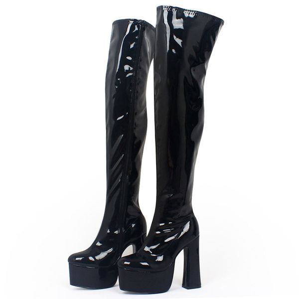 extreme heels women boots 2019 basic closed pointy toe over the knee booties ladies pole dance shoes ladies new, Black
extreme heels women boots 2019 basic closed pointy toe over the knee booties ladies pole dance shoes ladies new, Black