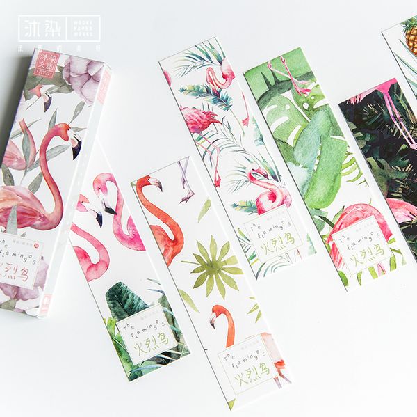 30pcs/set creative flamingo paper bookmark stationery bookmarks book holder message card gift stationery
30pcs/set creative flamingo paper bookmark stationery bookmarks book holder message card gift stationery