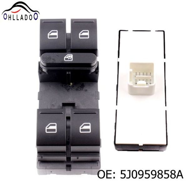 hllado new electric power window control switch 5j0959858a for s koda 5j0 959 858 a car power window switch high quality
hllado new electric power window control switch 5j0959858a for s koda 5j0 959 858 a car power window switch high quality