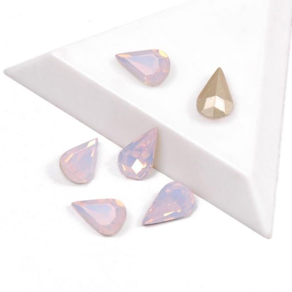 nail art decorations yanruo 4300 pear shaped fancy rhinestone rose water opal color crystal diamond stones for 3d diy decoration, Silver;gold
nail art decorations yanruo 4300 pear shaped fancy rhinestone rose water opal color crystal diamond stones for 3d diy decoration, Silver;gold