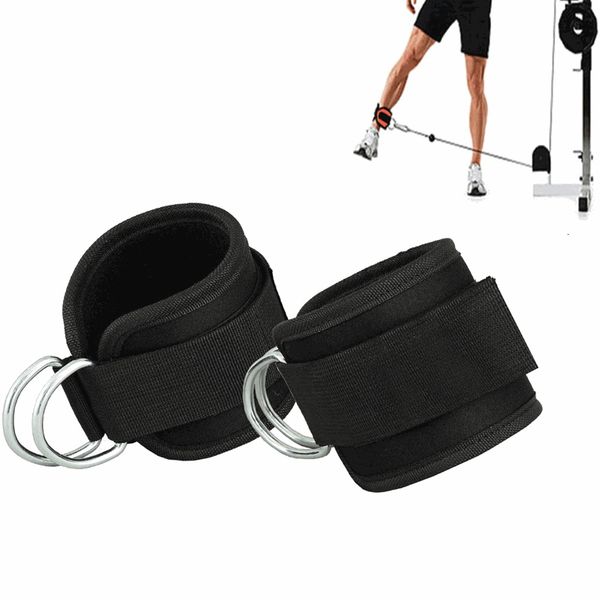 1 pcs double d-ring ankle cuff strap for adjustable foot weight belt cable machine attachment fitness training workout equipment
1 pcs double d-ring ankle cuff strap for adjustable foot weight belt cable machine attachment fitness training workout equipment