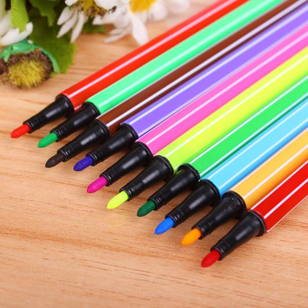 12 colors professional water color brush pens manga sketch art markers for drawing painting stationery office school supplies, Black;red
12 colors professional water color brush pens manga sketch art markers for drawing painting stationery office school supplies, Black;red