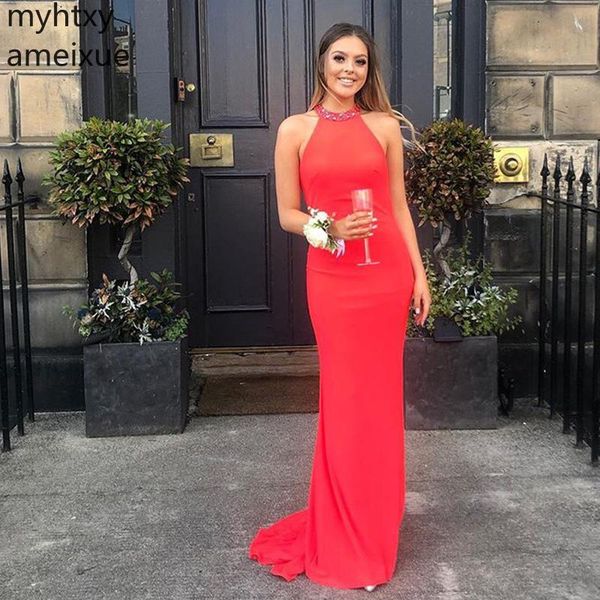 mermaid style red custom prom dress halter neck purple party gowns new arrival backless long vestido de formatura evening, White;black
mermaid style red custom prom dress halter neck purple party gowns new arrival backless long vestido de formatura evening, White;black