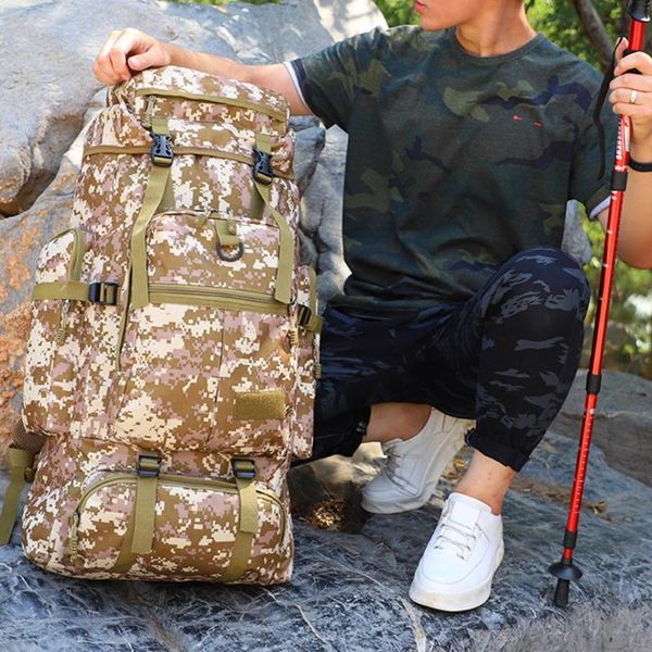 outdoor bags climbing bag field pack traveling backpack high capacity 75l nylon 7cm knapsack rucksack
outdoor bags climbing bag field pack traveling backpack high capacity 75l nylon 7cm knapsack rucksack