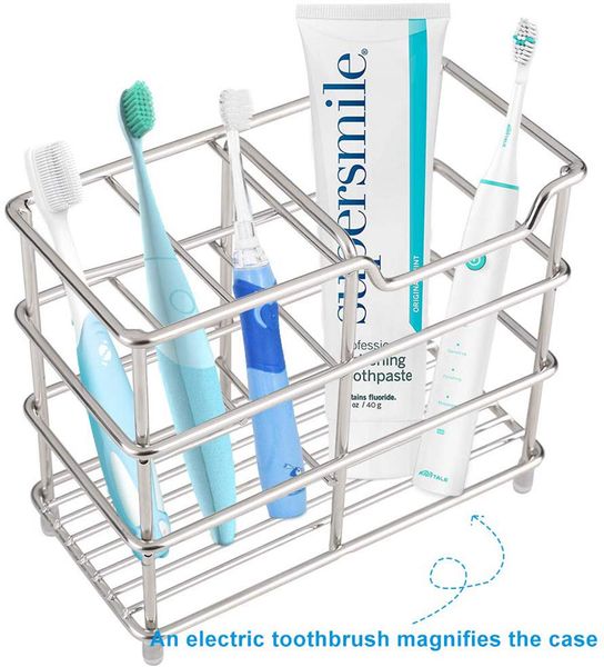 electric toothbrush holder stainless steel bathroom storage organizer stand rack - multi-functional 5 slots for toothbrush toothpaste vanity
electric toothbrush holder stainless steel bathroom storage organizer stand rack - multi-functional 5 slots for toothbrush toothpaste vanity
