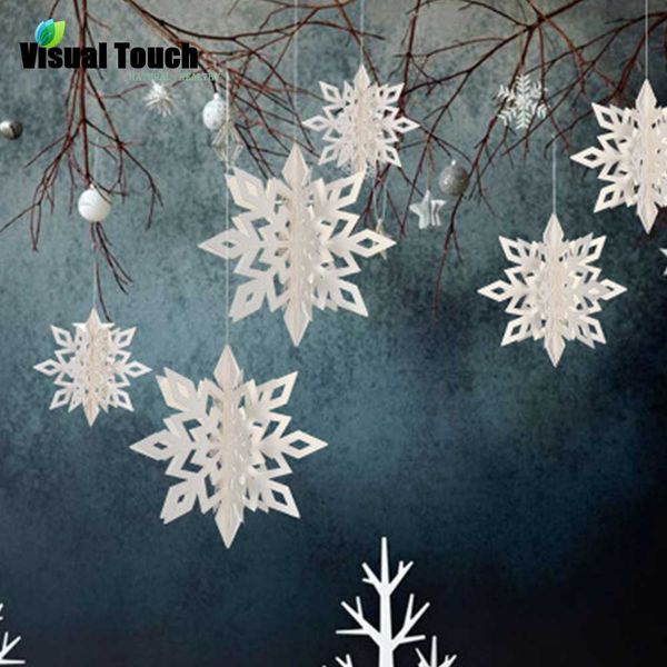 visual touch 2 styles white 3d snowflake christmas ornaments xmas tree hanging decoration diy string
visual touch 2 styles white 3d snowflake christmas ornaments xmas tree hanging decoration diy string