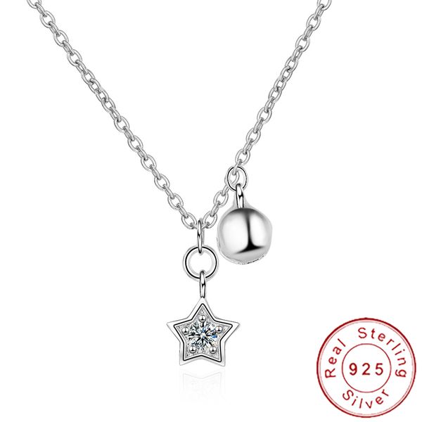 minimal dainty genuine 925 sterling silver tiny star necklace choker small bell thin chain neckless girls jewelry kids sn036, Golden;silver
minimal dainty genuine 925 sterling silver tiny star necklace choker small bell thin chain neckless girls jewelry kids sn036, Golden;silver