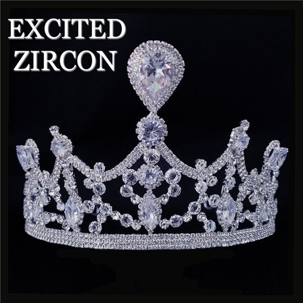 fashion new design luxury zircon water drop crown woman exquisite headdress jewelry bride wedding accessories girl gift, Golden;white
fashion new design luxury zircon water drop crown woman exquisite headdress jewelry bride wedding accessories girl gift, Golden;white
