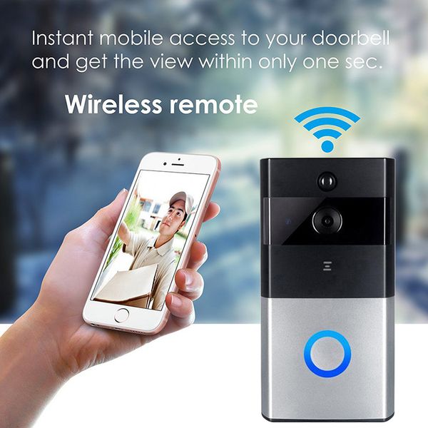 smart wifi doorbell camera video wireless remote door bell visual intercom night vision ip home security
smart wifi doorbell camera video wireless remote door bell visual intercom night vision ip home security