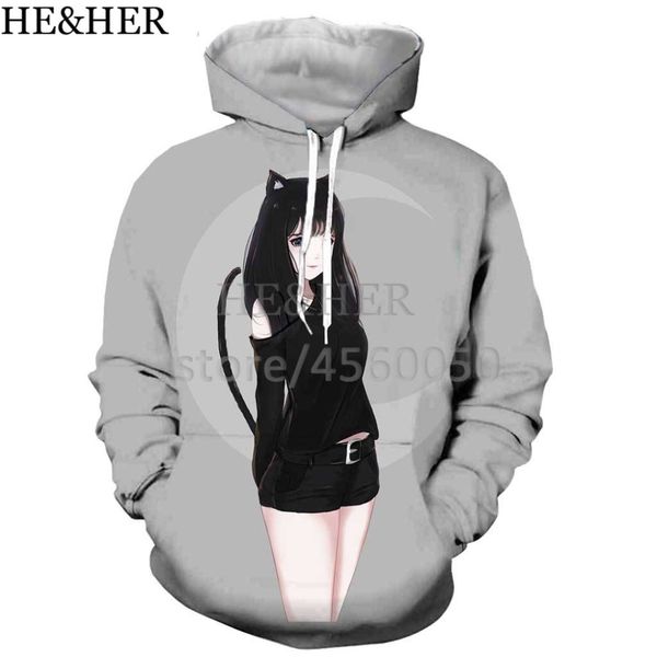 anime nekopara hoodie men/women 3d print hoodies sweatshirts casual harajuku style streetwear, Black
anime nekopara hoodie men/women 3d print hoodies sweatshirts casual harajuku style streetwear, Black