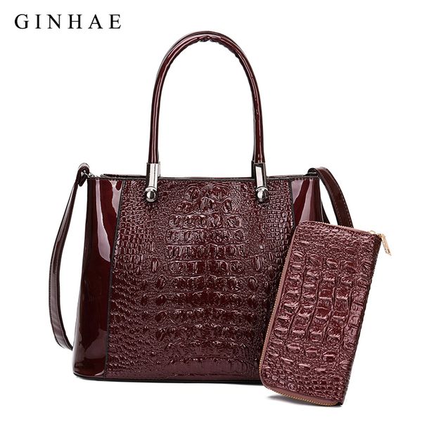 alligator leather women bag femme large capacity handbag shoulder bag crocodile 2pcs bolsa feminina
alligator leather women bag femme large capacity handbag shoulder bag crocodile 2pcs bolsa feminina