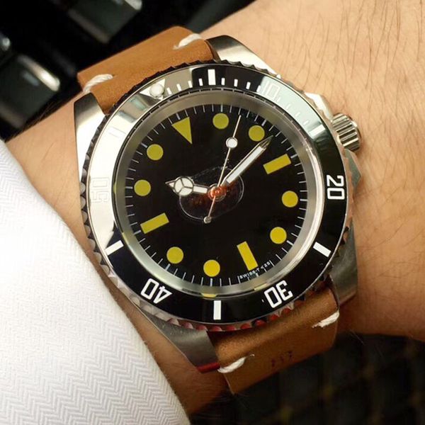 luxury mens watch automatic mechanical movement stainless steel case sapphire mirror brown calfskin strap super luminous with box a295, Slivery;brown
luxury mens watch automatic mechanical movement stainless steel case sapphire mirror brown calfskin strap super luminous with box a295, Slivery;brown
