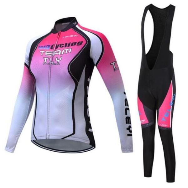 teleyi cycling sets women's long sleeve jersey riding clothes mtb bike wear clothing pro triathlon suit with bib pants set, Black;red
teleyi cycling sets women's long sleeve jersey riding clothes mtb bike wear clothing pro triathlon suit with bib pants set, Black;red