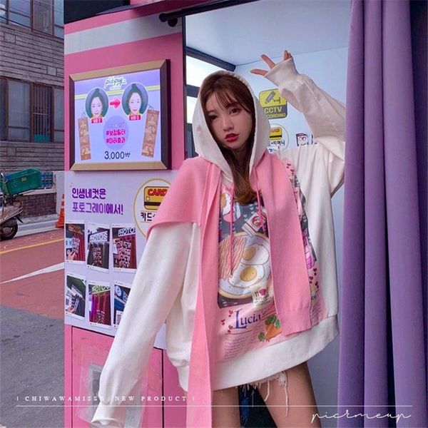 funny cute japan print hoodie sweatshirt fashion kawaii pink hoodie streetwear casual autumn oversized pullover females, Black
funny cute japan print hoodie sweatshirt fashion kawaii pink hoodie streetwear casual autumn oversized pullover females, Black