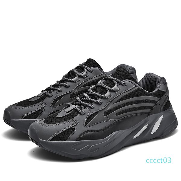 luminescent men's shoes thick bottom men's fashion trend platform sneakers large size outdoor old dad shoes zapatillas hombre ct03, Black
luminescent men's shoes thick bottom men's fashion trend platform sneakers large size outdoor old dad shoes zapatillas hombre ct03, Black