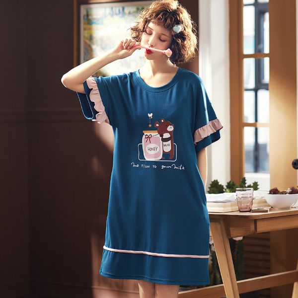 милые женщины, девушки nightgown сладкий мультфильм хлопок сна рубашки лето женщины пижамы ночная сорочка сыпучие белье robe главная платье, Black;red
милые женщины, девушки nightgown сладкий мультфильм хлопок сна рубашки лето женщины пижамы ночная сорочка сыпучие белье robe главная платье, Black;red