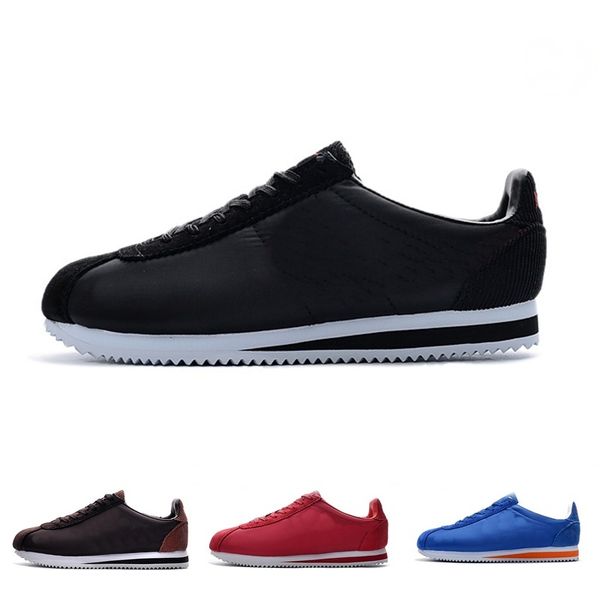 new mens athletic classic cortez nylon prm running women sneaker adlut lightweight sport run shoes 36-44, Black
new mens athletic classic cortez nylon prm running women sneaker adlut lightweight sport run shoes 36-44, Black