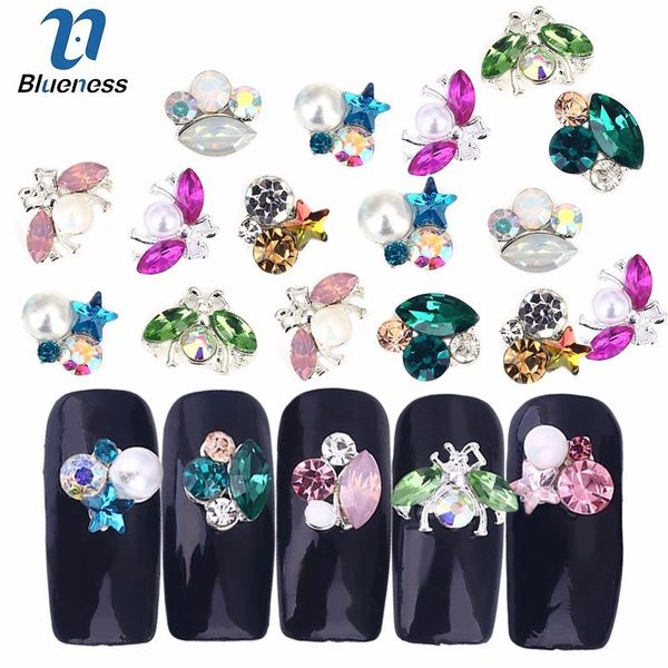 blueness 12 pcs colorful bee design nail studs rhinestone shimmer nail art decoration manicure beauty makeup accessories, Silver;gold
blueness 12 pcs colorful bee design nail studs rhinestone shimmer nail art decoration manicure beauty makeup accessories, Silver;gold