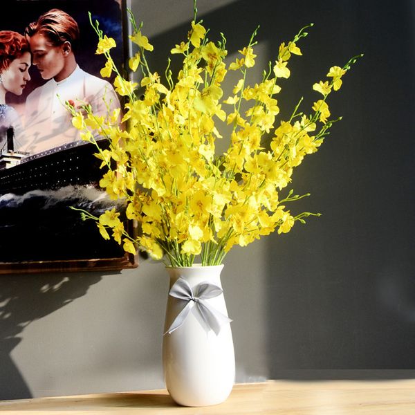 #w401 2019 artificial flowers simulation oncidium orchid flowers for wedding decoration artificial fake plants gift
#w401 2019 artificial flowers simulation oncidium orchid flowers for wedding decoration artificial fake plants gift