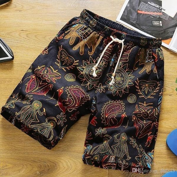 mens shorts casual shorts men drawstring printed male streetwear summer fashion men shorts cotton linen beach, White;black
mens shorts casual shorts men drawstring printed male streetwear summer fashion men shorts cotton linen beach, White;black