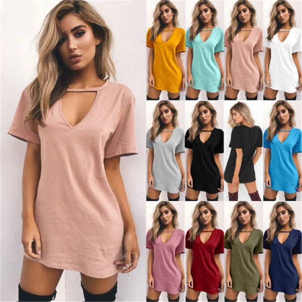 fashion summer solid color v-neck short sleeve loose long t-shirt wholesale plus size 2xl 3xl oversized t shirt for girls, White
fashion summer solid color v-neck short sleeve loose long t-shirt wholesale plus size 2xl 3xl oversized t shirt for girls, White
