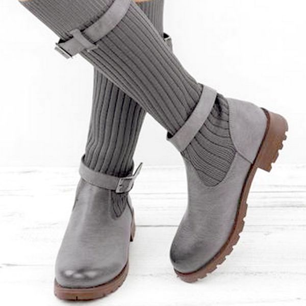 oeak 2019 new arrival autumn winter fashion mid-carf lastic sock boots chunky stretch women boots leather booties plus size, Black
oeak 2019 new arrival autumn winter fashion mid-carf lastic sock boots chunky stretch women boots leather booties plus size, Black