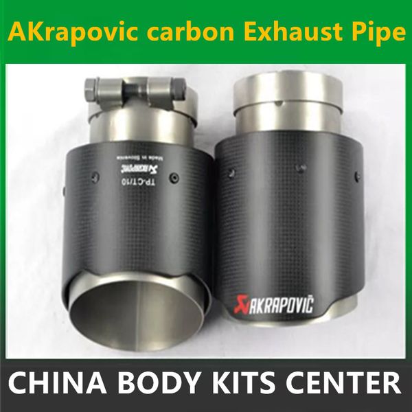 2pcs 76mm вход 114мм выход akrapovic выхлопной наконечник универсальный углеродного волокна автомобиля выхлопная труба tail глушитель наконе
2pcs 76mm вход 114мм выход akrapovic выхлопной наконечник универсальный углеродного волокна автомобиля выхлопная труба tail глушитель наконе