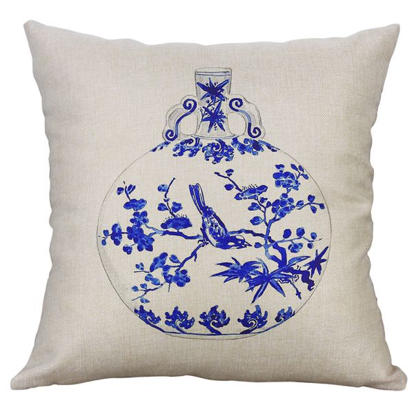 chinese style pillow cover blue and white vase chair sofa car cotton linen cushion pillows case cover home decorative pillowcase
chinese style pillow cover blue and white vase chair sofa car cotton linen cushion pillows case cover home decorative pillowcase