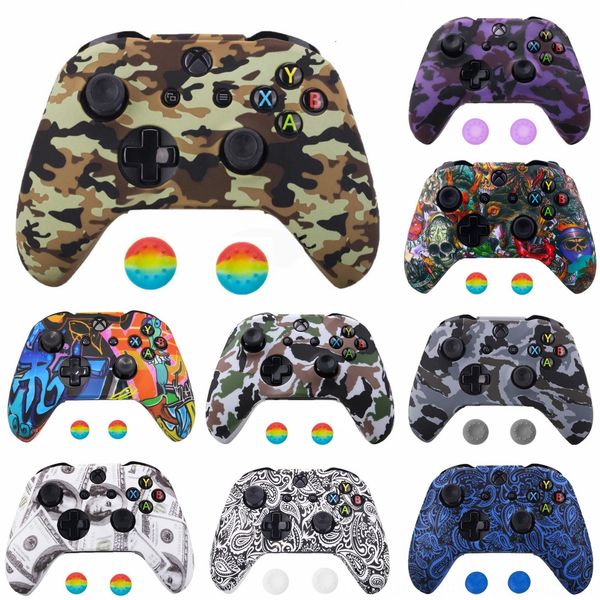 vpajj camouflage silicone protective thumb case skin stick grip caps cover xbox one controller joystick protector water transfer printing fo
vpajj camouflage silicone protective thumb case skin stick grip caps cover xbox one controller joystick protector water transfer printing fo