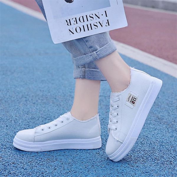 women's shoes spring autumn new korean casual canvas shoes breathable students flat round head lace-up tide mujer, Black
women's shoes spring autumn new korean casual canvas shoes breathable students flat round head lace-up tide mujer, Black